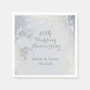 Papel Guardanapo Wedding de Annivarsary do reflexo de