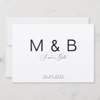 Papel Kraft com Monograma Simples para Anúncio de