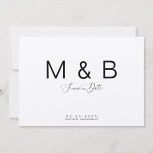 Papel Kraft com Monograma Simples para Anúncio de