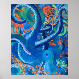 Papel Matriz de Poster Octopacifica