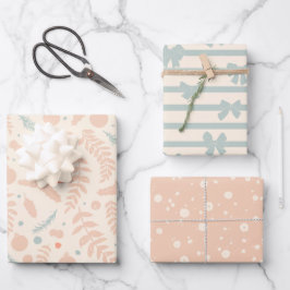 Papel Moderno de Moldagem de Natal