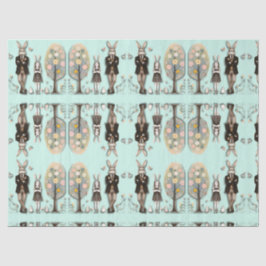 Papel no Tecido da Páscoa