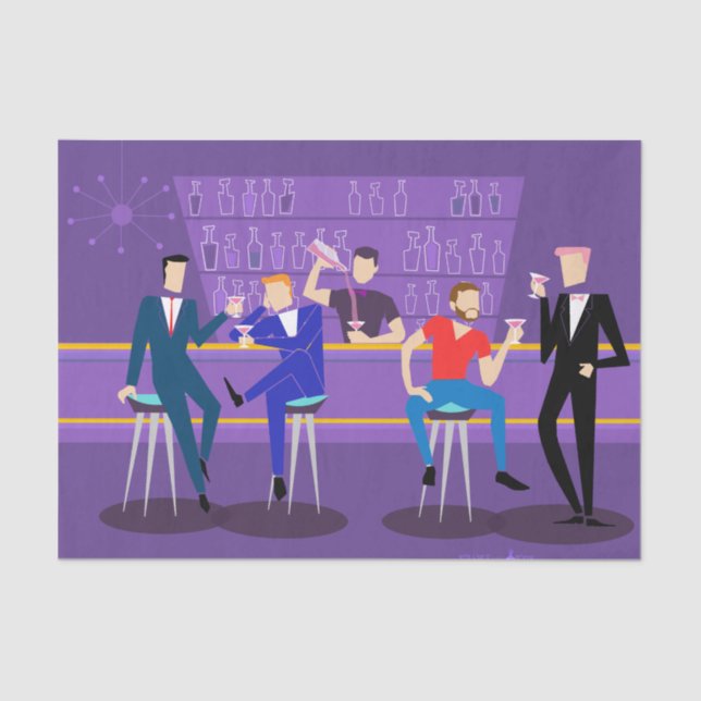 Papel no tecido do Bar retrorreflector (Frente )