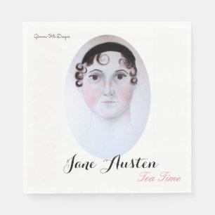 Papel O guardanapo do chá de Jane Austen.