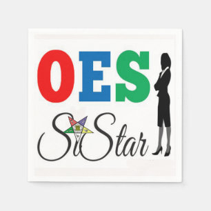Papel Ordem dos guardanapo PHA de OES de estrela