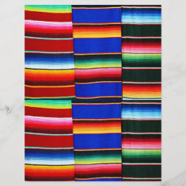 Papel origami com listras de serape