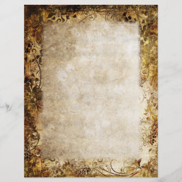 Papel-papa-papelão Floral Floreado