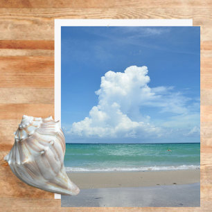 Papel para a navegação na praia tropical