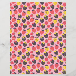 Papel para a pasta de papel e raspagem de morangos