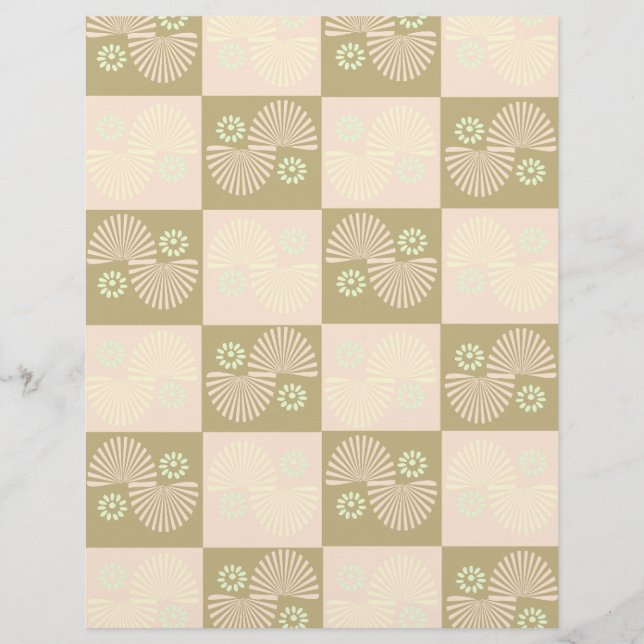 Papel para álbum de recortes com círculo espiral (Frente)