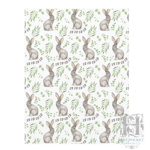 Papel para Álbum de Recortes de Coelhos