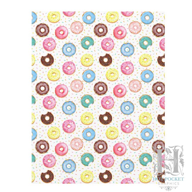 Papel para Álbum de Recortes de Donuts (Criador carregado)