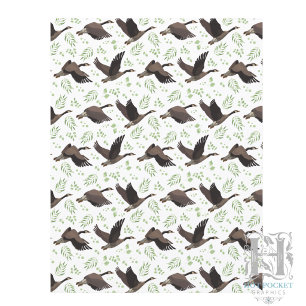 Papel para Álbum de Recortes de Gansos do Canadá