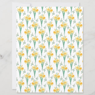 Papel para Álbum de Recortes de Narciso