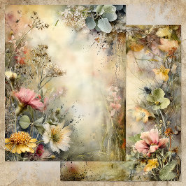 PAPEL PARA ÁLBUM DE RECORTES DO DIÁRIO DO JARDIM E