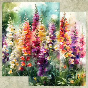 PAPEL PARA ALBUM DE RECORTES DO JARDIM DE BOCAS-DE