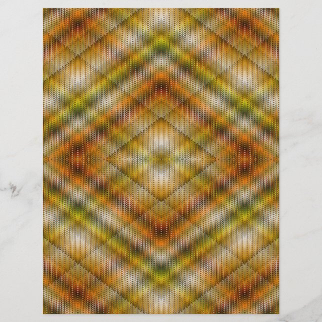 Papel para Álbum de Recortes ET Argyle Página Fren (Frente)