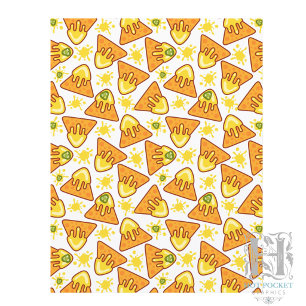 Papel para Álbum de Recortes Nachos e Jalapenos