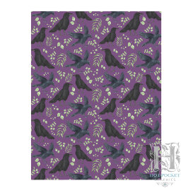 Papel para Álbum de Recortes Raven em Roxo