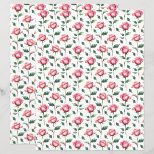 Papel para Álbum de Recortes Rosa