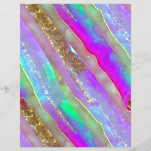 Papel para Escrapbook em Vidro abstrato