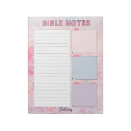 Papel para Estudo da Bíblia Bloco de Notas Persona