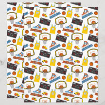 Papel para livros de basquete