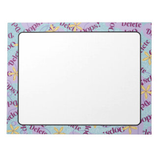 Papel para Papel de carta do Bloco de notas x11 de