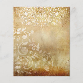 Papel para Scrapbook Vintage Swirl & Flourish