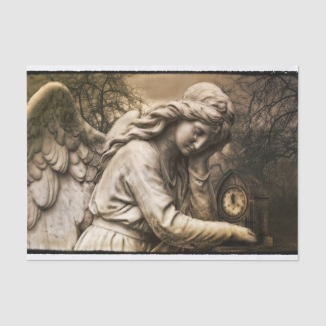 Papel para tecidos angulares góticos (Frente )