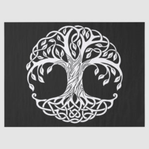 papel para tecidos de árvores celtas