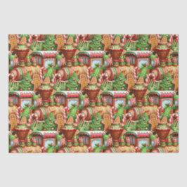 Papel para tecidos de férias do trem de engomar