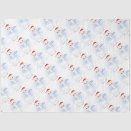 Papel para Tecidos de Llamas de Natal