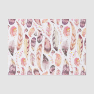 Papel para tecidos de penas