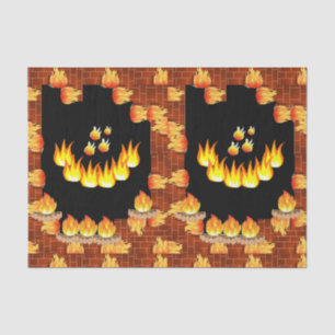 Papel para tecidos decorativos