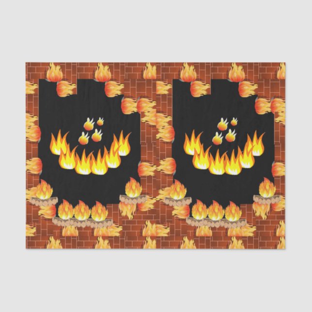 Papel para tecidos decorativos (Frente )