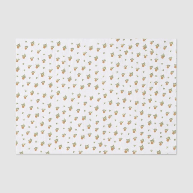 Papel pequeno em cor laranja (Frente )