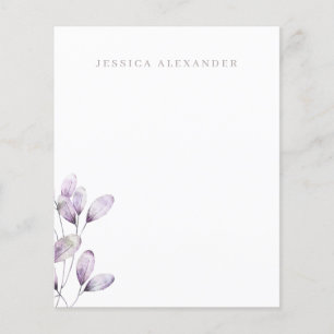 Papel Personalizado de Folhagem de Plum Moderno