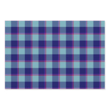 Papel Plaid Azul Neptune e Golfo