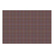 Papel Plaid Congo Marrom e Picante Mistura