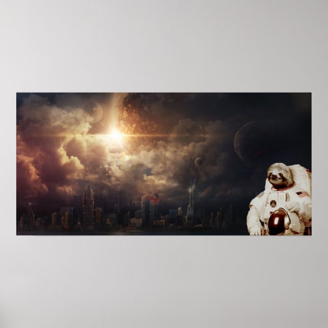 Papel Poster de 36" x 12", valor (Matte) (Frente)