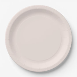 Papel Prato de Celebração Clássico de Uma Cor