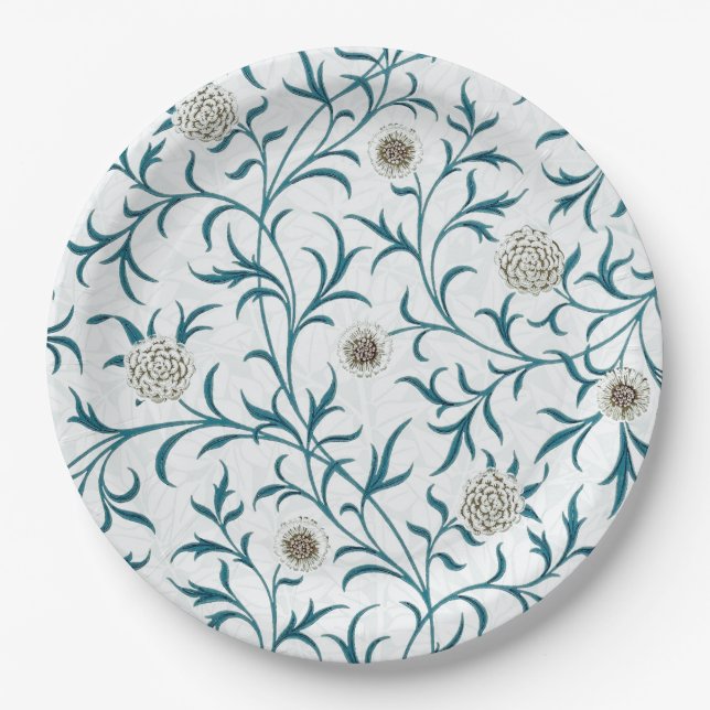 PAPEL PRATO DE PAPEL: WILLIAM MORRIS : FLORAL (Frente)