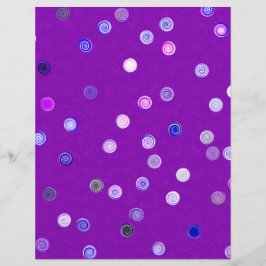Papel Recortado de Duas Faces com Espiral de Bolin