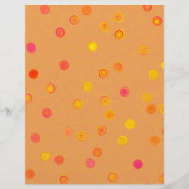 Papel Recortado de Duas Faces com Espiral de Ponto