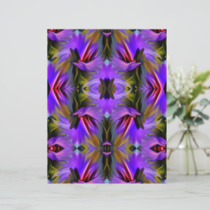 Papel Scrapbook Abstrato de pincel azul roxo