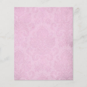 Papel Scrapbook Damask Rosa