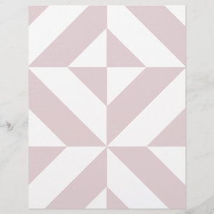 Papel Scrapbook de Deco Geométrico Liloso Roxo