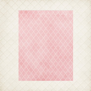 Papel Scrapbook de Ouros Rosa