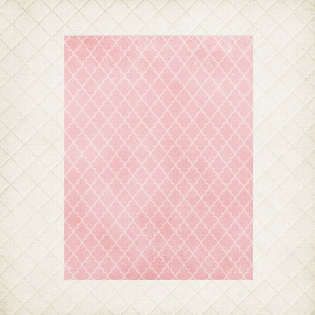 Papel Scrapbook de Ouros Rosa (Criador carregado)